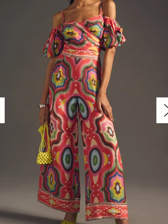 Ranna Gill Pants - Ranna Gill Off-The-Shoulder Jumpsuit